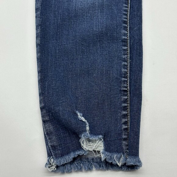 Kancan Karlee High Rise Ankle Skinny Size 11 / 29 Button Fly Stretch Denim Jeans - Picture 4 of 13